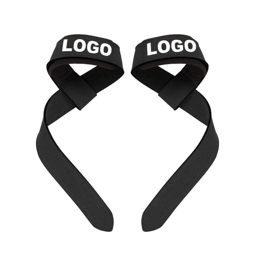 Weight Lifting Wrist Straps for Bodybuilding Powerlifting Strength Training Deadlifts Lifting Straps Padded Neoprene Gym Straps