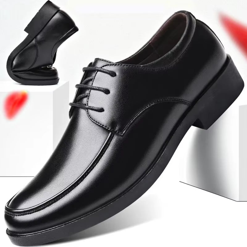 Mens Dress Shoes Men'S Formal Original Leather Italian Skin Shoes for Men Elegant Casual Business Luxury Social Male Shoe